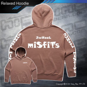 Relaxed Hoodie - 2Wheel Misfits