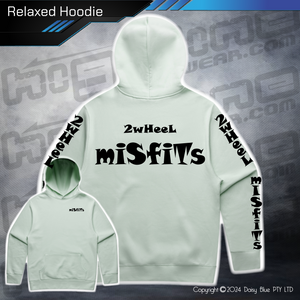 Relaxed Hoodie - 2Wheel Misfits