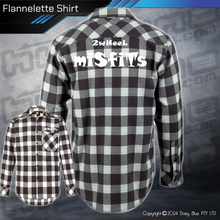 Load image into Gallery viewer, Flannelette Shirt - 2Wheel Misfits

