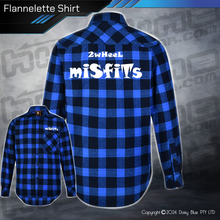 Load image into Gallery viewer, Flannelette Shirt - 2Wheel Misfits
