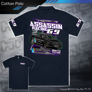 Cotton Polo - Assassin Racing