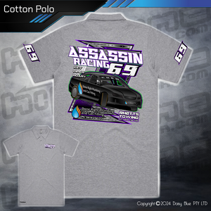 Cotton Polo - Assassin Racing