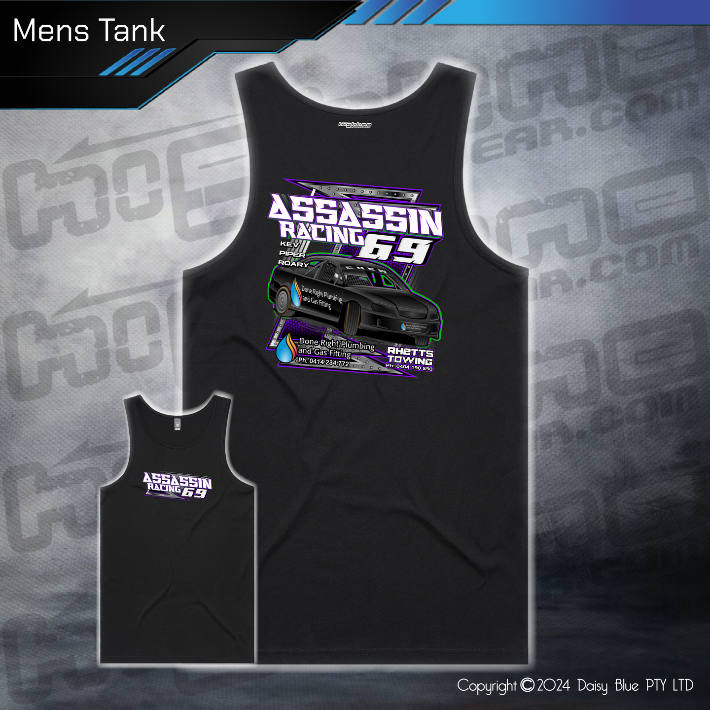 Mens/Kids Tank - Assassin Racing