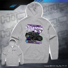 Load image into Gallery viewer, Zip Up Hoodie - Assassin Racing
