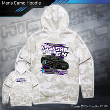 Load image into Gallery viewer, Camo Hoodie - Assassin Racing
