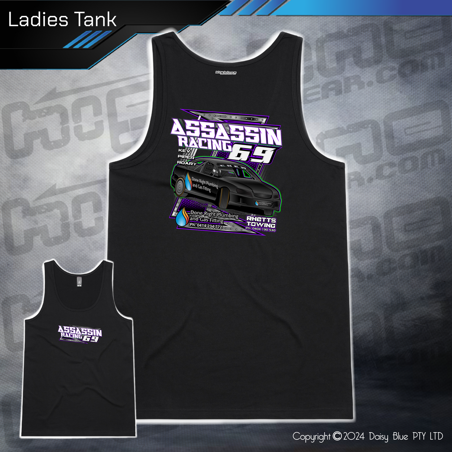 Ladies Tank - Assassin Racing