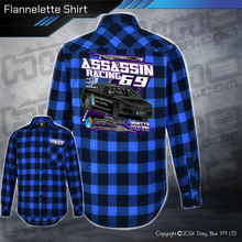 Load image into Gallery viewer, Flannelette Shirt - Assassin Racing
