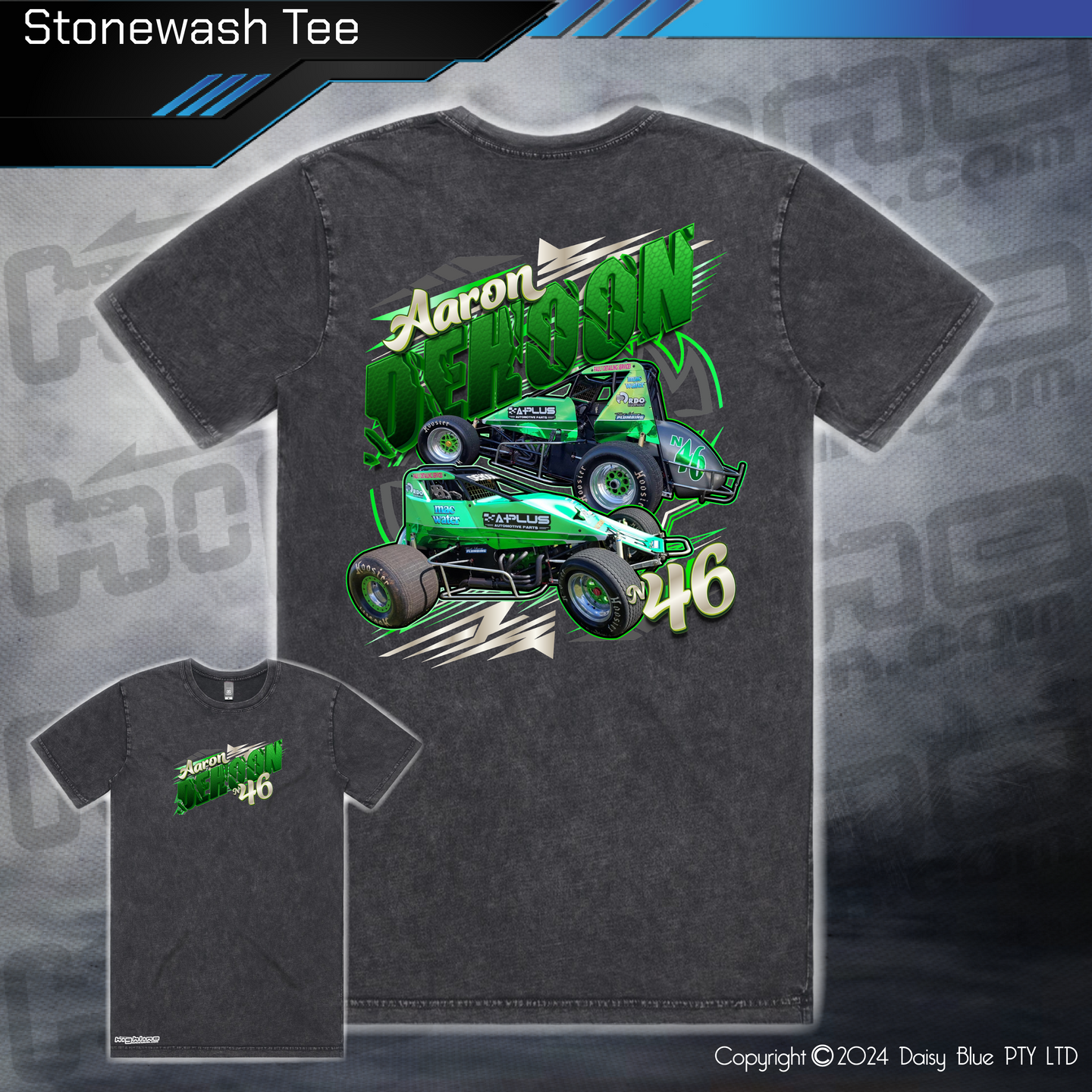 Stonewash Tee - Aaron Dehoon