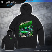 Load image into Gallery viewer, Zip Up Hoodie - Aaron Dehoon
