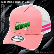 Load image into Gallery viewer, KIDS Stripe Trucker - Aaron Dehoon
