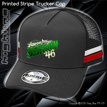 Load image into Gallery viewer, STRIPE Trucker Cap - Aaron Dehoon
