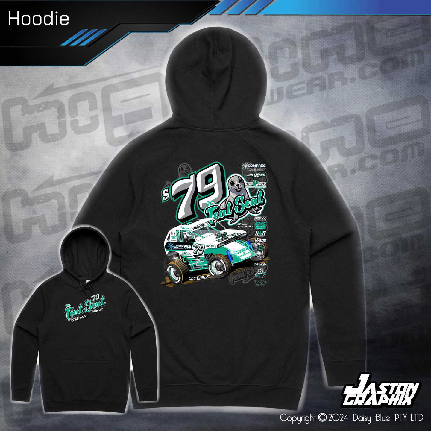 Hoodie - Humphries/Walsh Racing