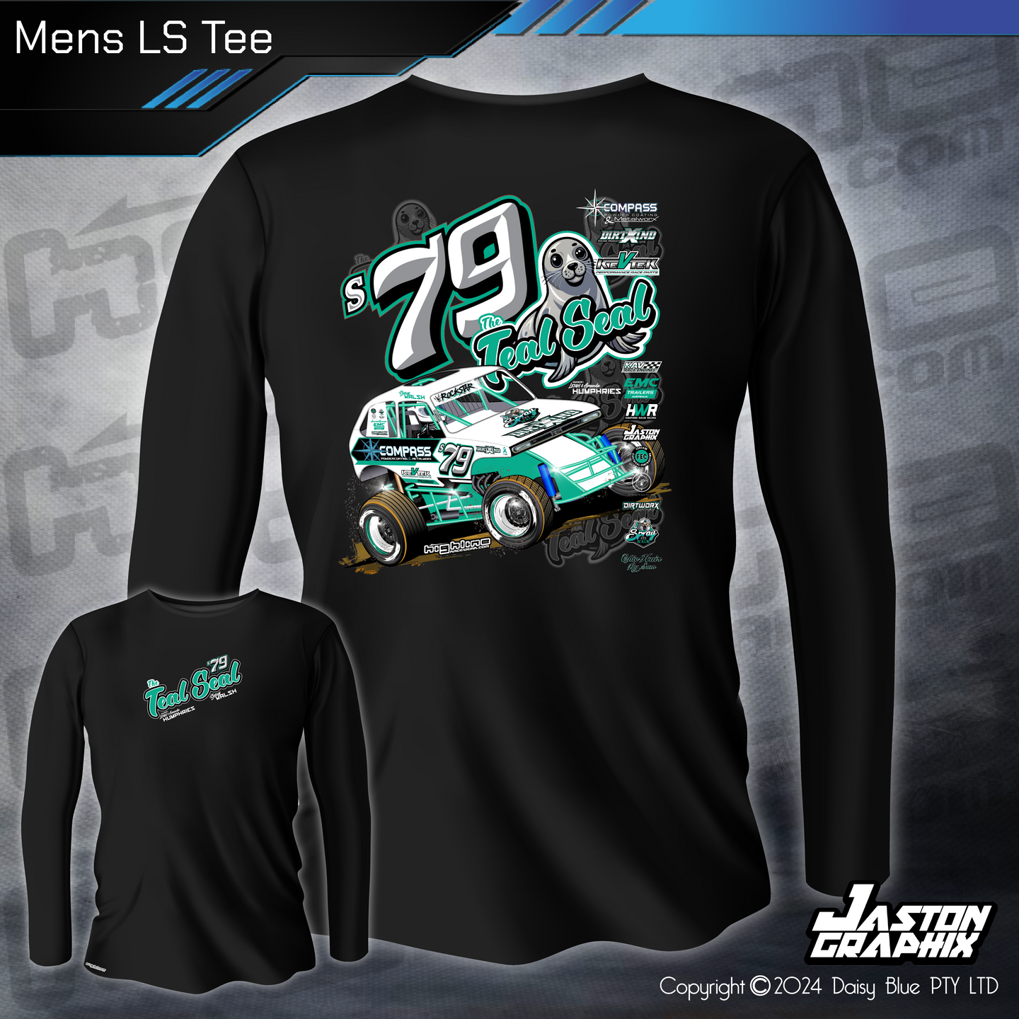 Long Sleeve Tee - Humphries/Walsh Racing