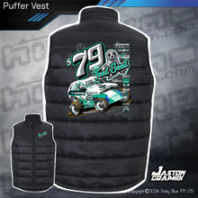 Load image into Gallery viewer, Puffer Vest - Humphries/Walsh Racing
