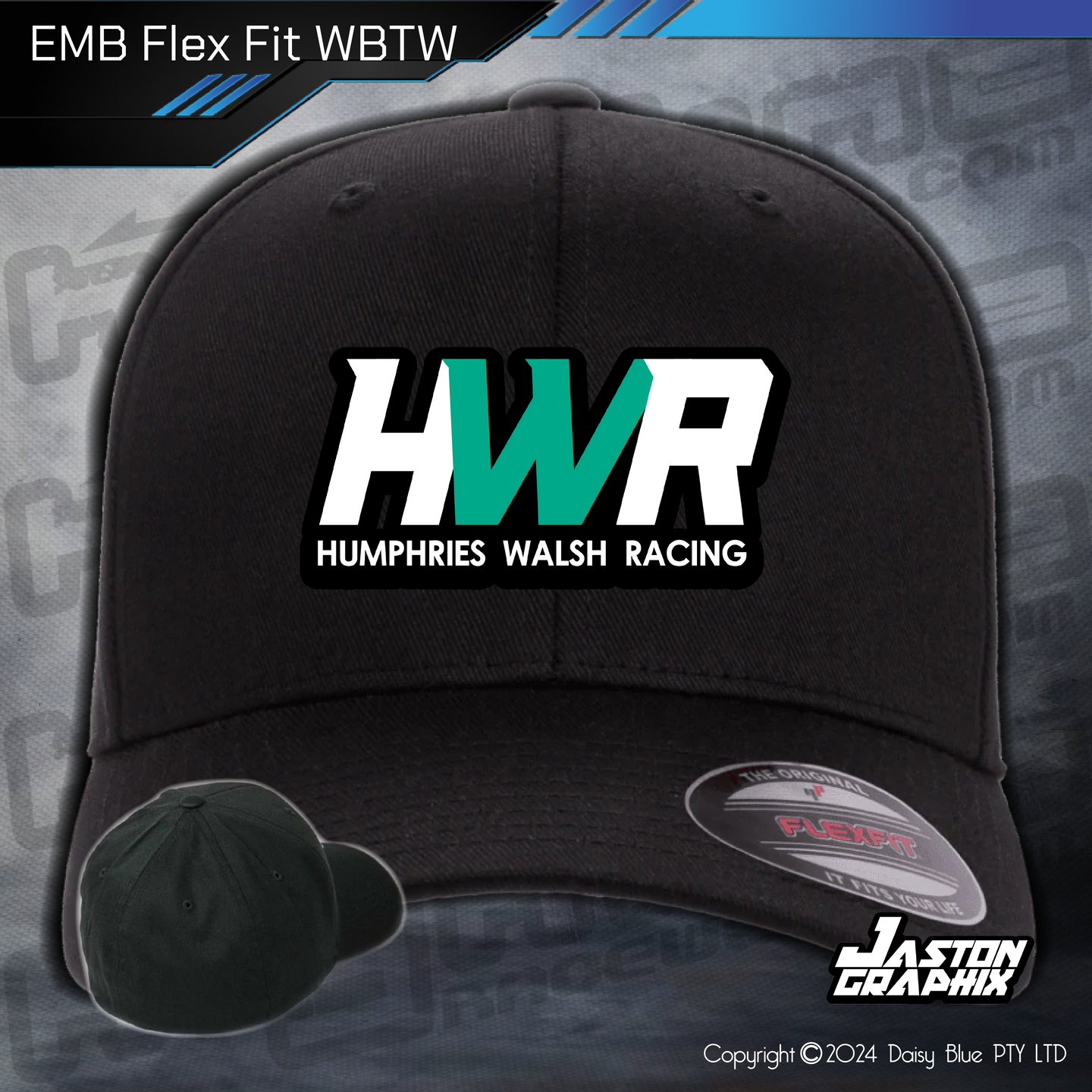 FLEX FIT CAP - Humphries/Walsh Racing