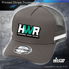 Load image into Gallery viewer, STRIPE Trucker Cap - Humphries/Walsh Racing
