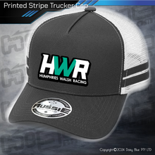 Load image into Gallery viewer, STRIPE Trucker Cap - Humphries/Walsh Racing
