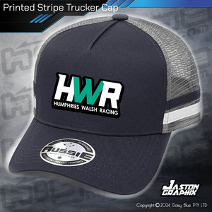 STRIPE Trucker Cap - Humphries/Walsh Racing