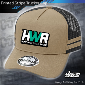 STRIPE Trucker Cap - Humphries/Walsh Racing