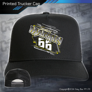 Printed Trucker Cap - Martin Motorsport