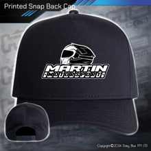 Load image into Gallery viewer, Printed Snap Back CAP - Martin Motorsport 2
