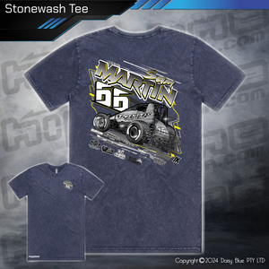Stonewash Tee - Martin Motorsport