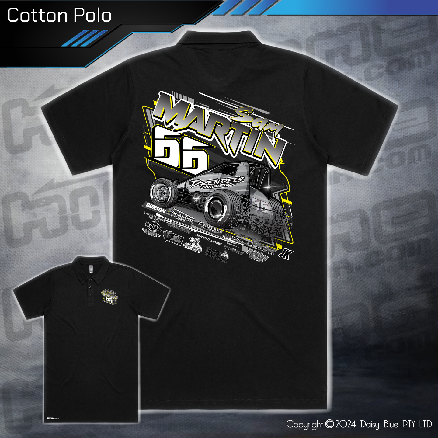 Cotton Polo - Martin Motorsport
