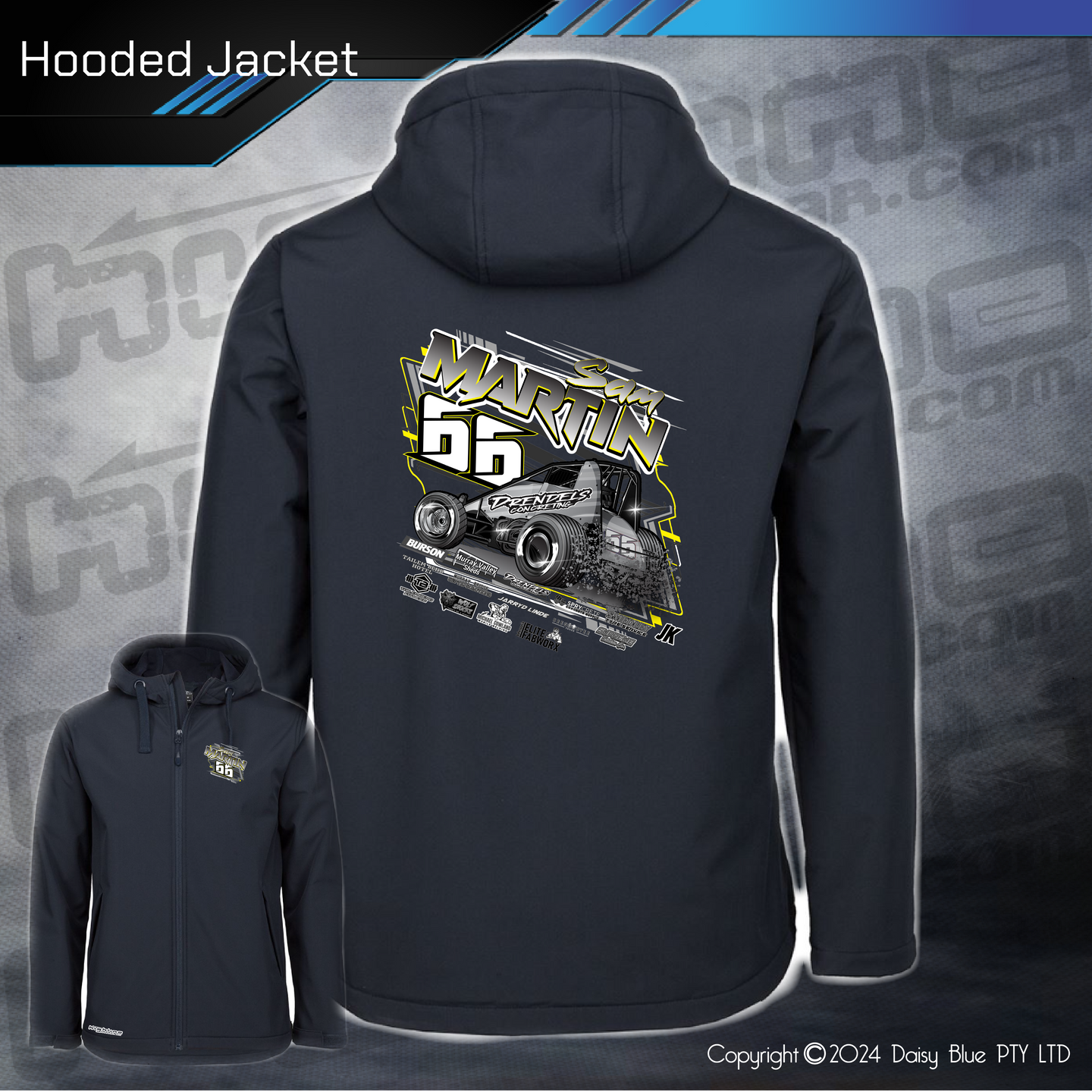 Hooded Jacket - Martin Motorsport