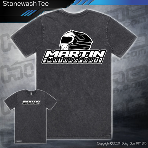 Stonewash Tee - Martin Motorsport 2