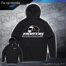 Load image into Gallery viewer, Zip Up Hoodie - Martin Motorsport 2

