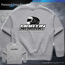 Load image into Gallery viewer, Relaxed Crew Sweater - Martin Motorsport 2
