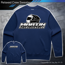 Load image into Gallery viewer, Relaxed Crew Sweater - Martin Motorsport 2
