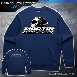Relaxed Crew Sweater - Martin Motorsport 2