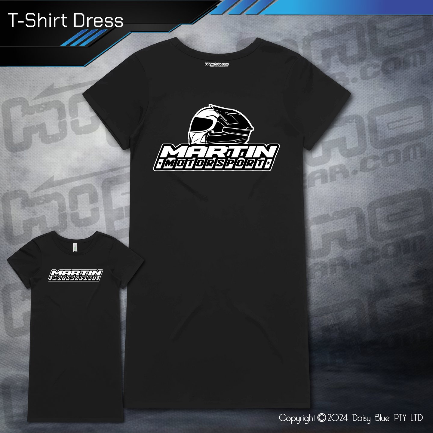 T-Shirt Dress - Martin Motorsport 2