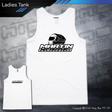Load image into Gallery viewer, Ladies Tank - Martin Motorsport 2
