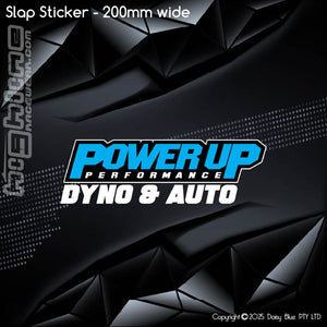 Slap Sticker - 200mm wide
