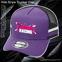Load image into Gallery viewer, KIDS Stripe Trucker - Tiffany Frankcombe
