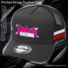 Load image into Gallery viewer, STRIPE Trucker Cap - Tiffany Frankcombe
