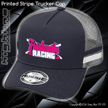 Load image into Gallery viewer, STRIPE Trucker Cap - Tiffany Frankcombe
