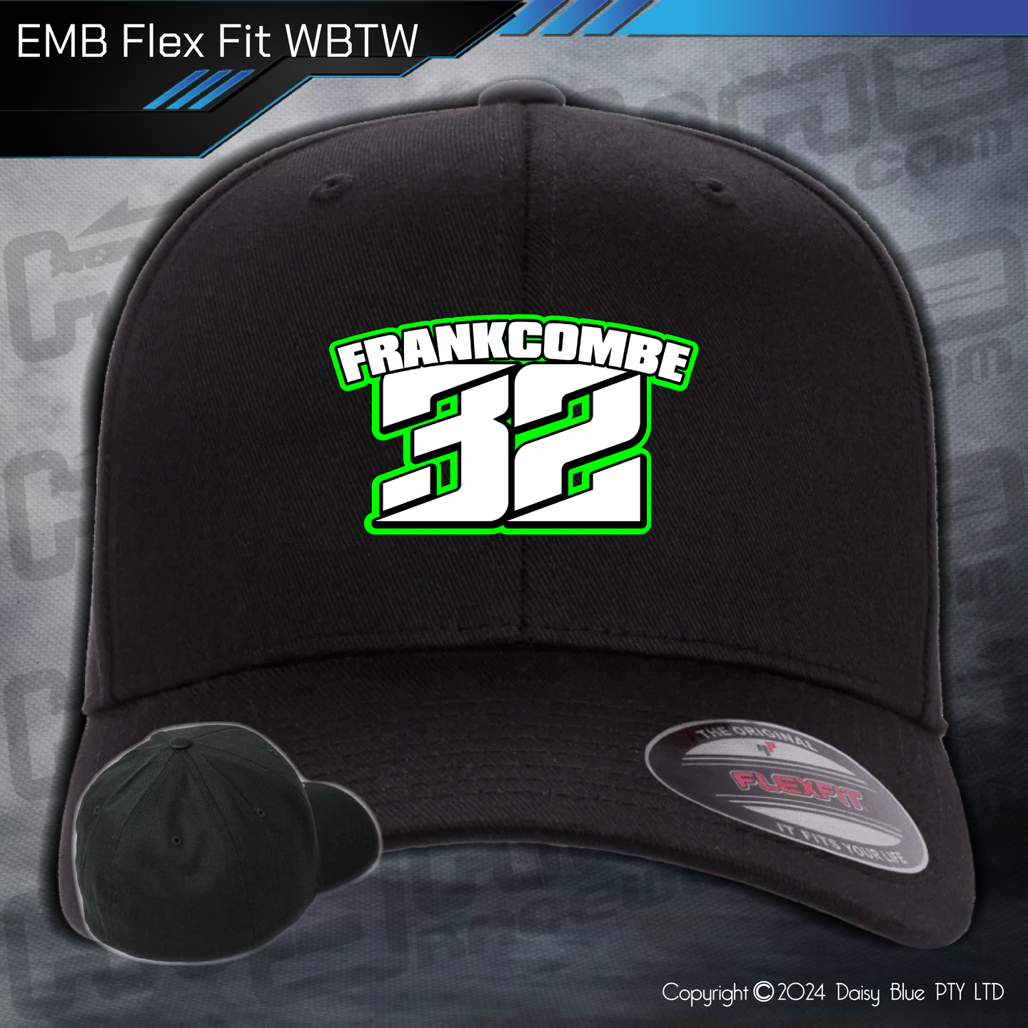 EMB FLEX FIT CAP - Tiffany Frankcombe