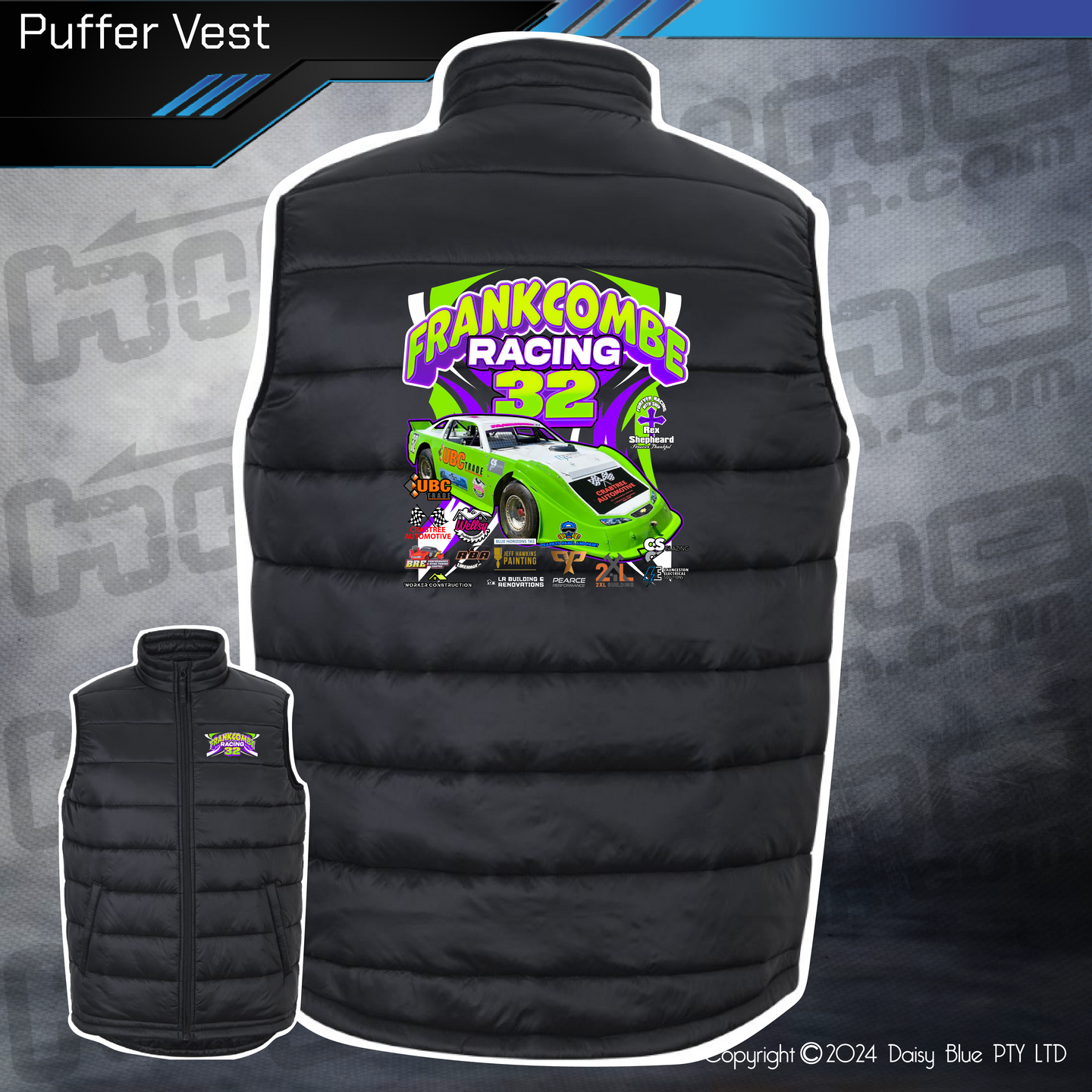 Puffer Vest - Tiffany Frankcombe