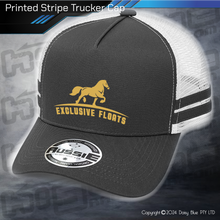 Load image into Gallery viewer, STRIPE Trucker Cap - Exclusive Floats
