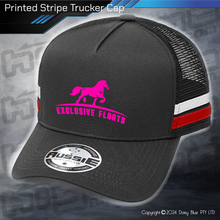 Load image into Gallery viewer, STRIPE Trucker Cap - Exclusive Floats
