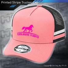 Load image into Gallery viewer, STRIPE Trucker Cap - Exclusive Floats
