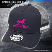 Load image into Gallery viewer, STRIPE Trucker Cap - Exclusive Floats
