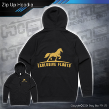 Load image into Gallery viewer, Zip Up Hoodie - Exclusive Floats
