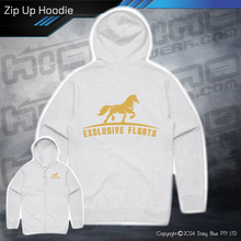 Load image into Gallery viewer, Zip Up Hoodie - Exclusive Floats
