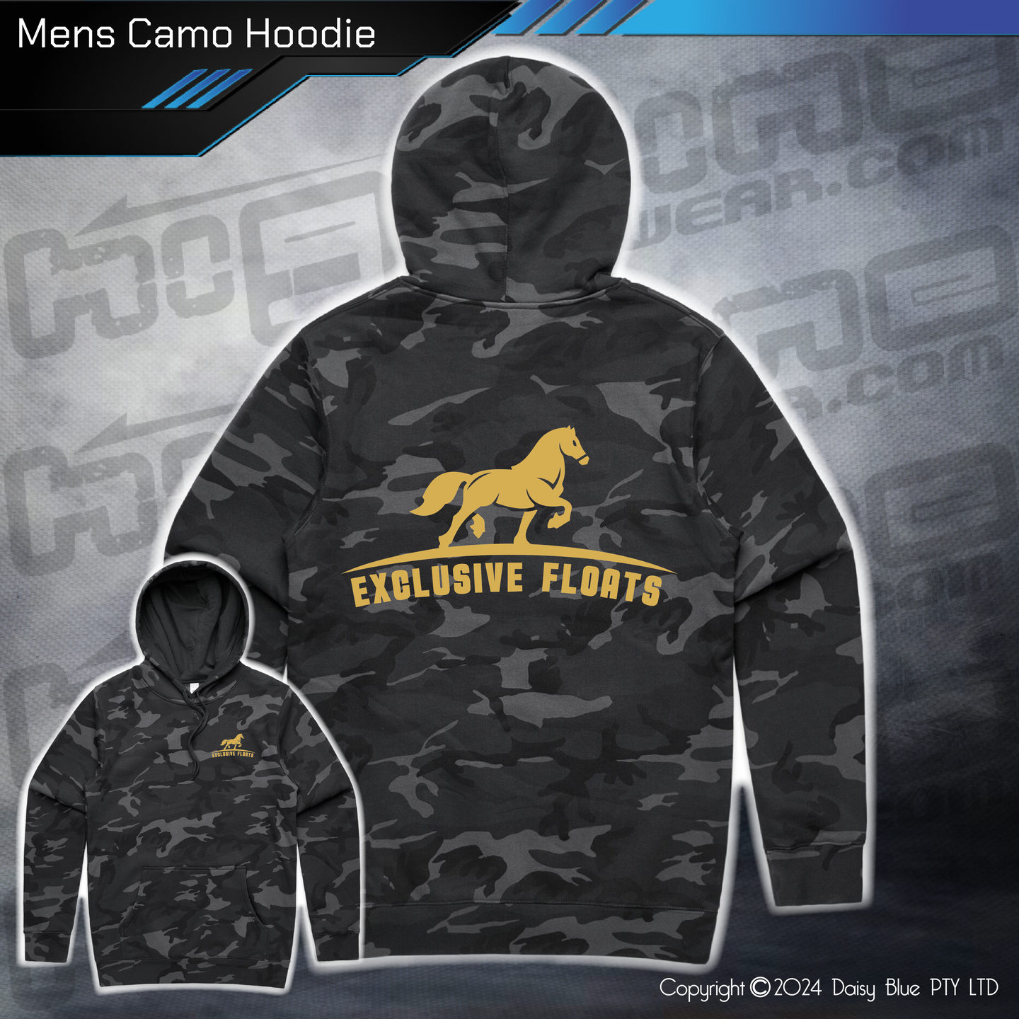 Camo Hoodie - Exclusive Floats