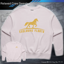 Load image into Gallery viewer, Relaxed Crew Sweater - Exclusive Floats
