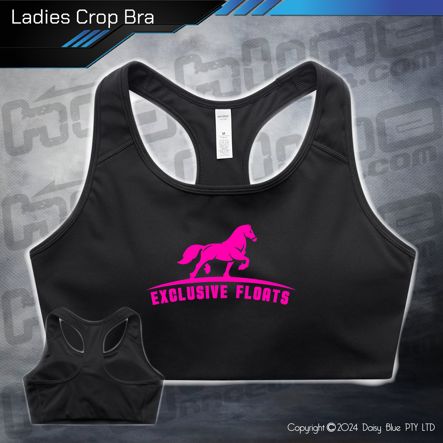 Active Bra Top - Exclusive Floats